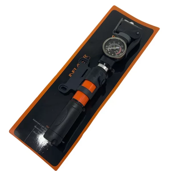 Salta kézi pumpa nyomásmérővel