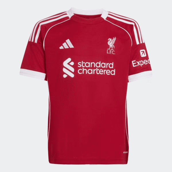 Adidas – Liverpool FC 25/26 hazai mez – gyerek