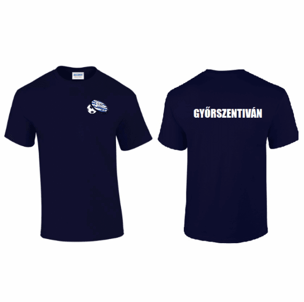 Gildan edző póló – feliratozva – Győrszentiván SE